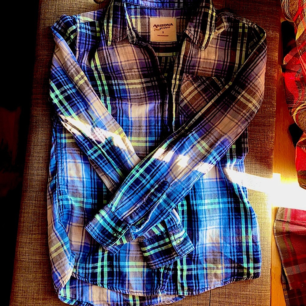 Blue Button Down Flannel